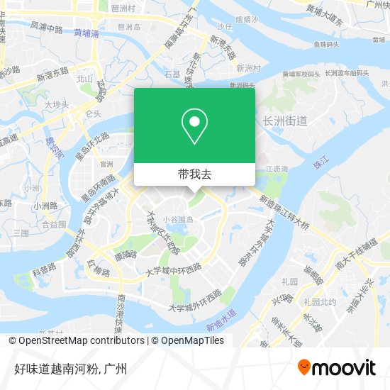 好味道越南河粉地图