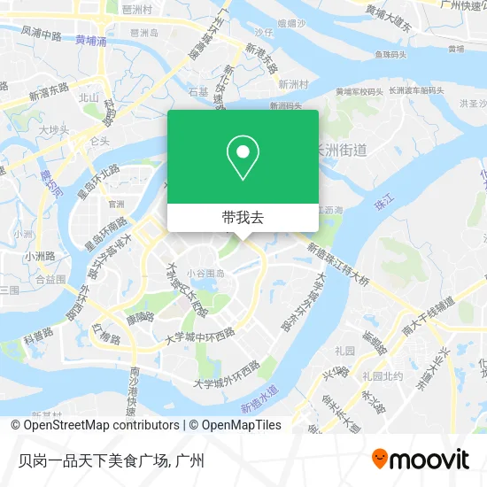 贝岗一品天下美食广场地图