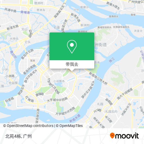 北苑4栋地图