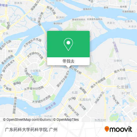 广东药科大学药科学院地图