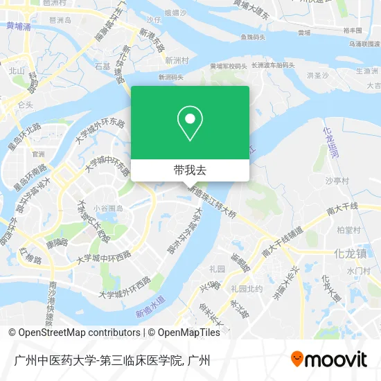 广州中医药大学-第三临床医学院地图