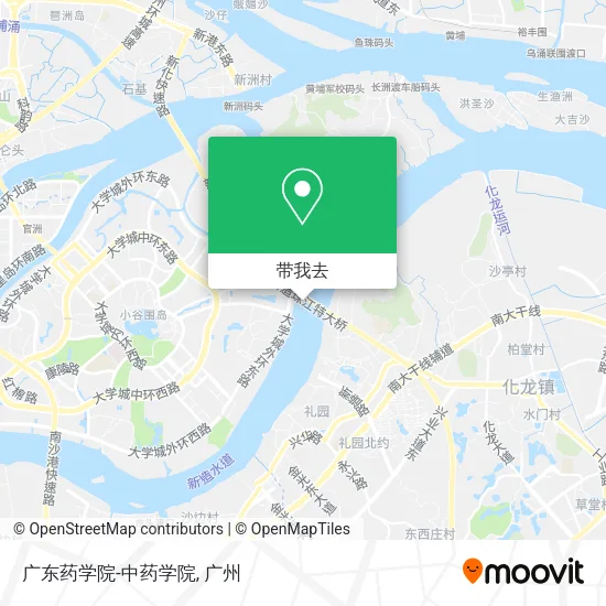 广东药学院-中药学院地图