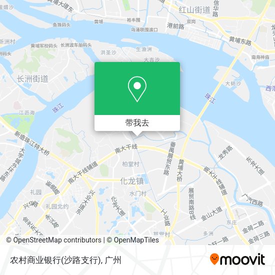 农村商业银行(沙路支行)地图