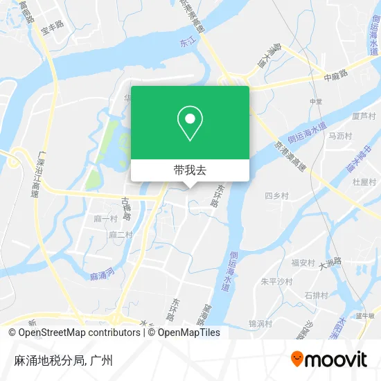麻涌地税分局地图