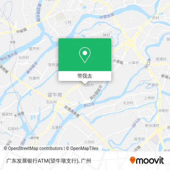 广东发展银行ATM(望牛墩支行)地图