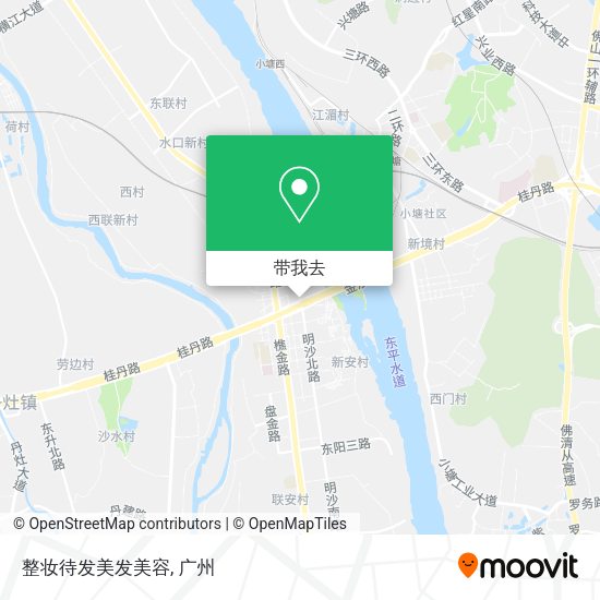 整妆待发美发美容地图
