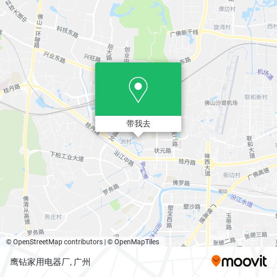 鹰钻家用电器厂地图