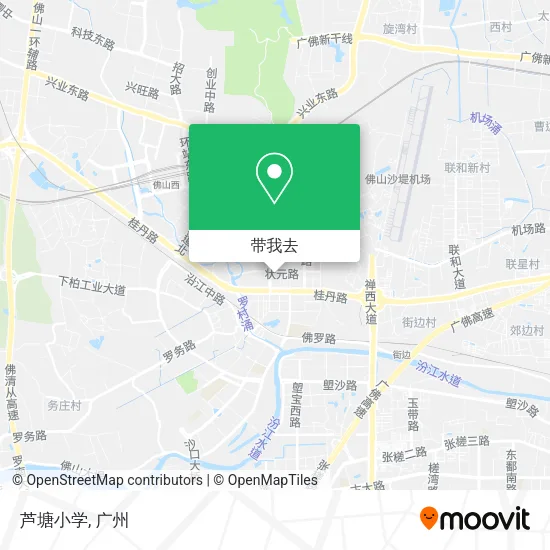 芦塘小学地图
