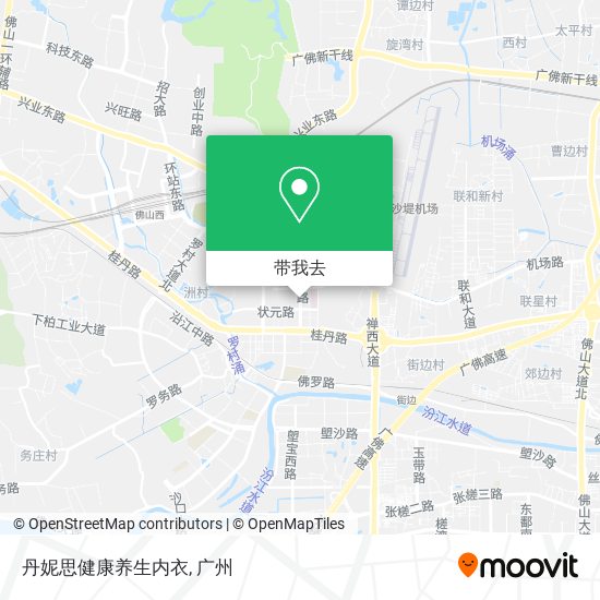 丹妮思健康养生内衣地图