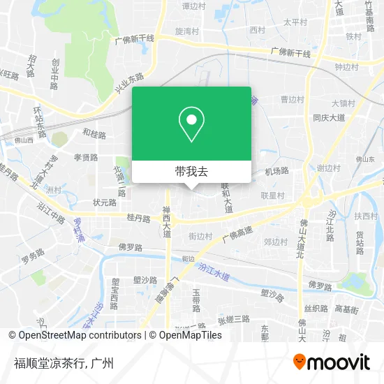 福顺堂凉茶行地图