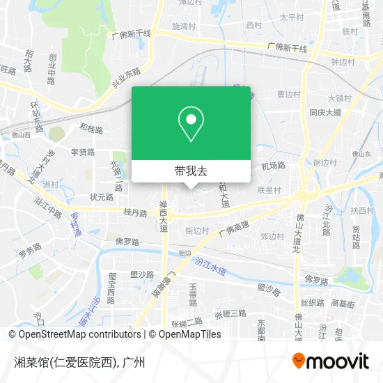 湘菜馆(仁爱医院西)地图