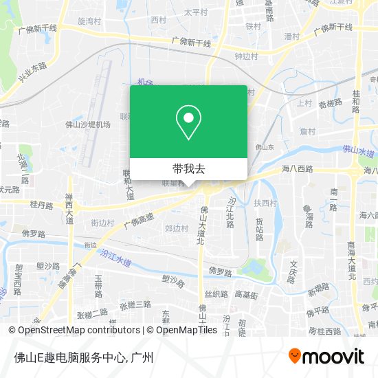 佛山E趣电脑服务中心地图