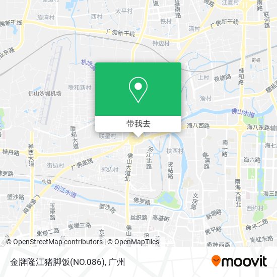 金牌隆江猪脚饭(NO.086)地图