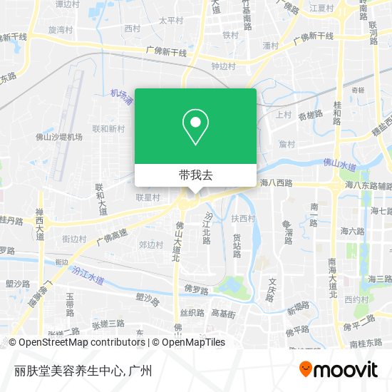 丽肤堂美容养生中心地图