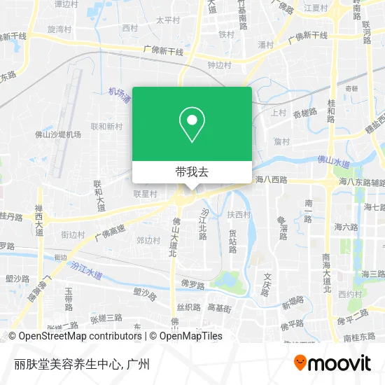 丽肤堂美容养生中心地图