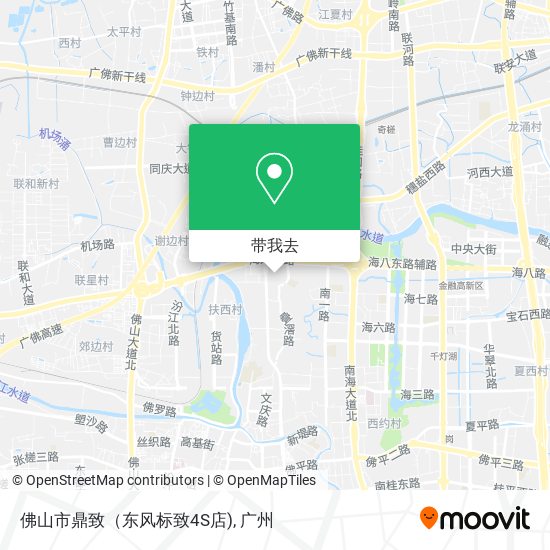 佛山市鼎致（东风标致4S店)地图