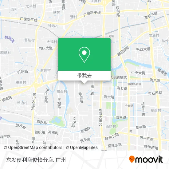 东发便利店俊怡分店地图