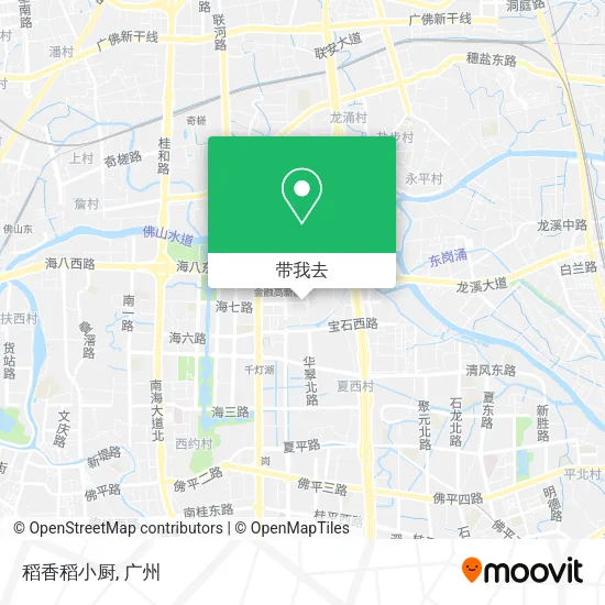 稻香稻小厨地图