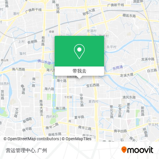 营运管理中心地图