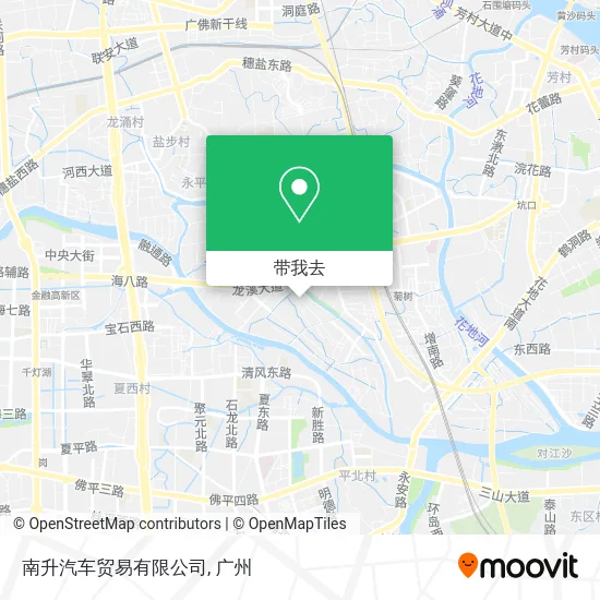 南升汽车贸易有限公司地图