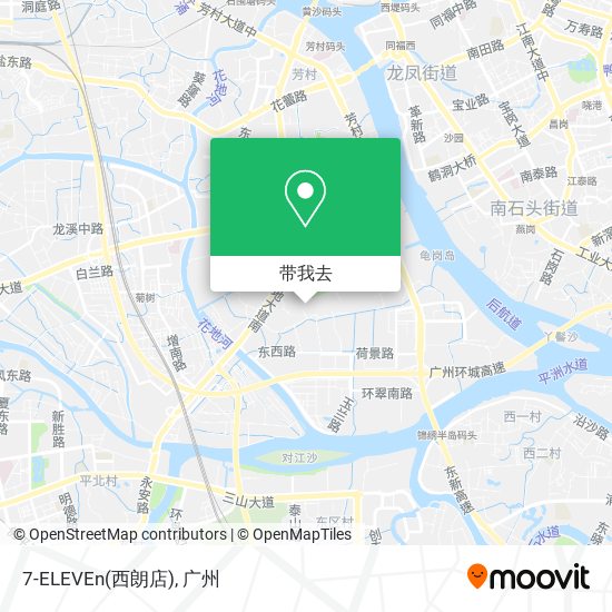 7-ELEVEn(西朗店)地图