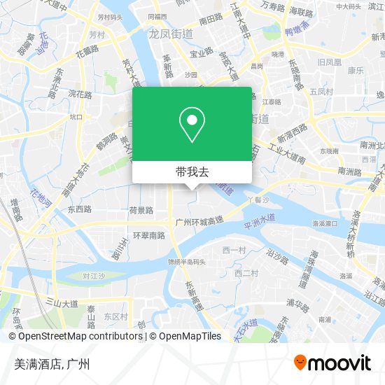 美满酒店地图