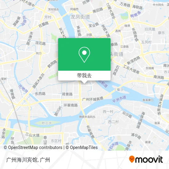 广州海川宾馆地图