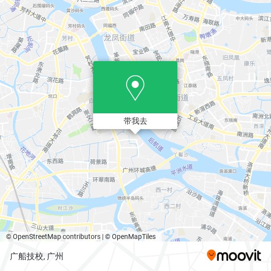 广船技校地图