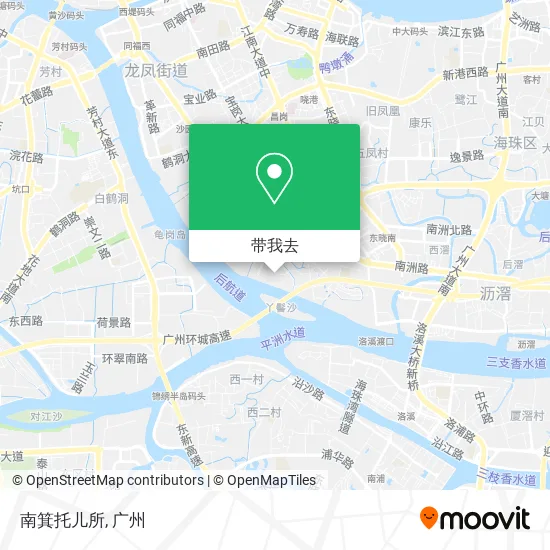 南箕托儿所地图