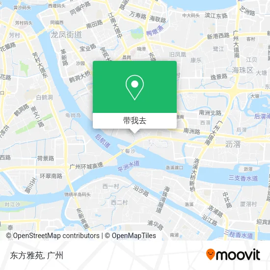 东方雅苑地图