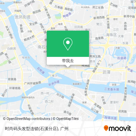 时尚码头发型连锁(石溪分店)地图