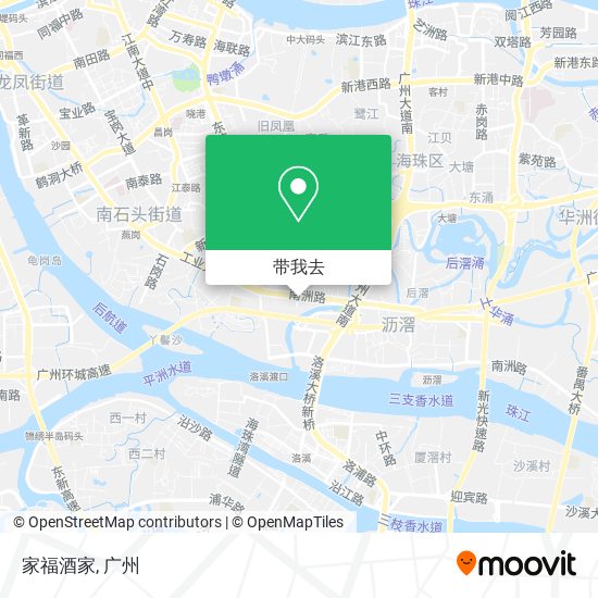 家福酒家地图