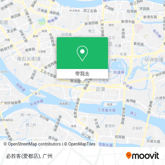 必胜客(爱都店)地图