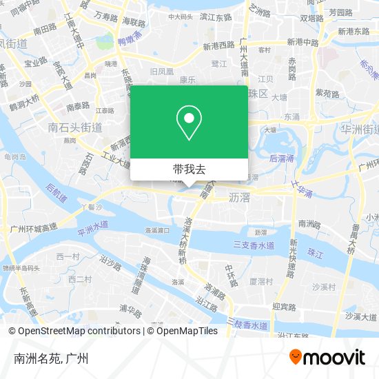南洲名苑地图