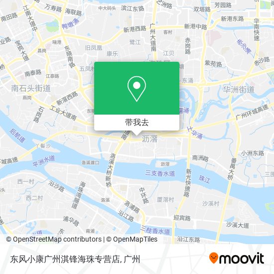 东风小康广州淇锋海珠专营店地图