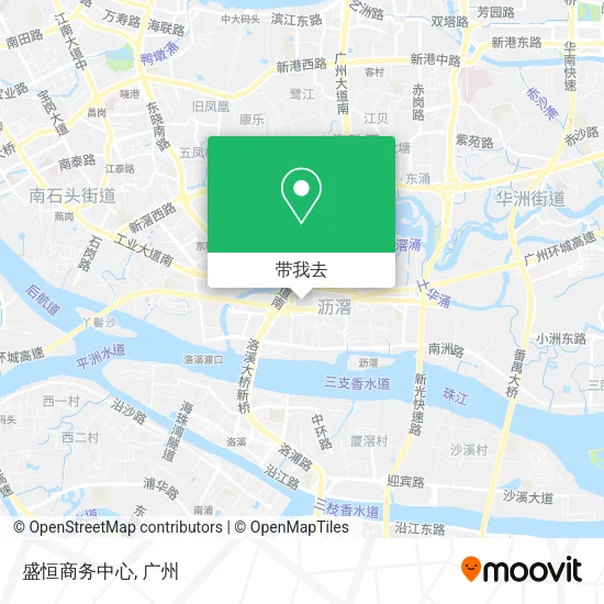 盛恒商务中心地图