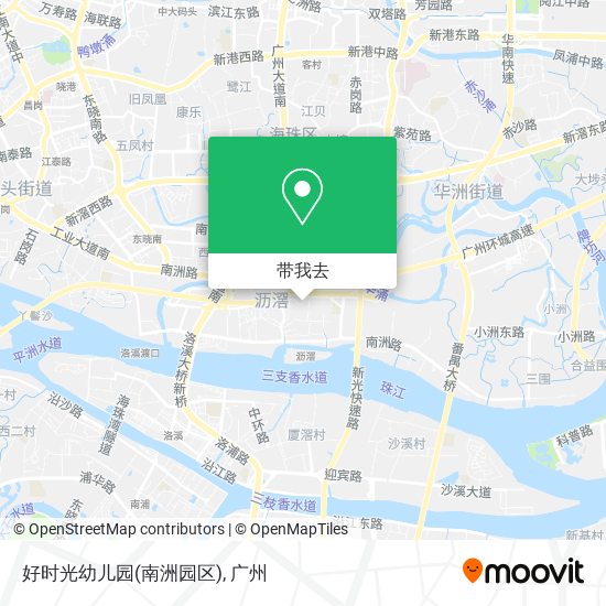 好时光幼儿园(南洲园区)地图