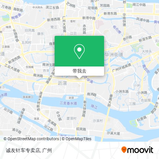 诚友针车专卖店地图