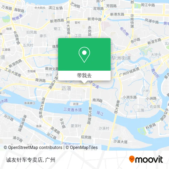 诚友针车专卖店地图