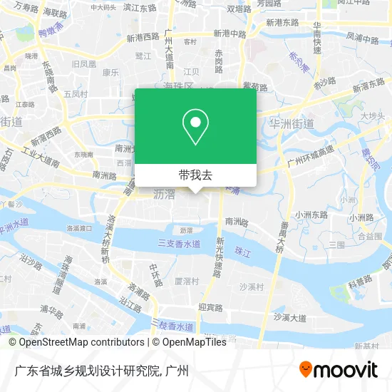 广东省城乡规划设计研究院地图