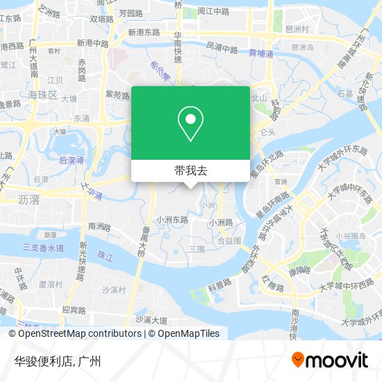 华骏便利店地图