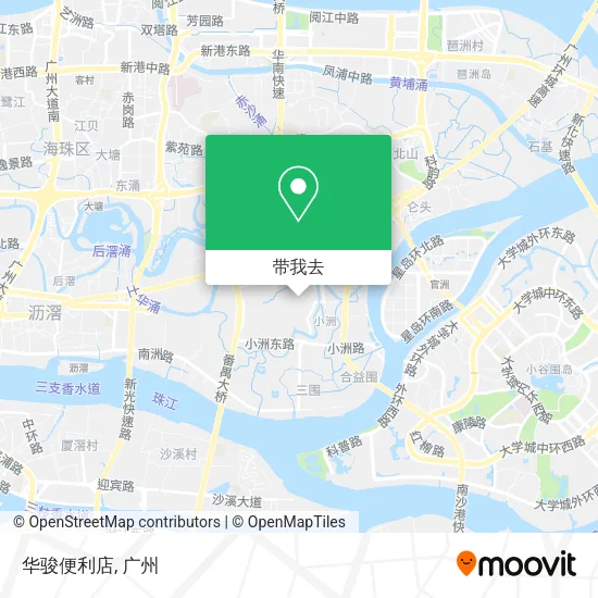 华骏便利店地图