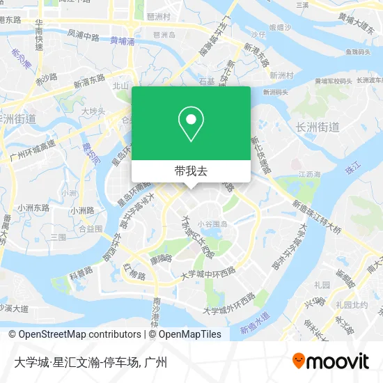 大学城·星汇文瀚-停车场地图