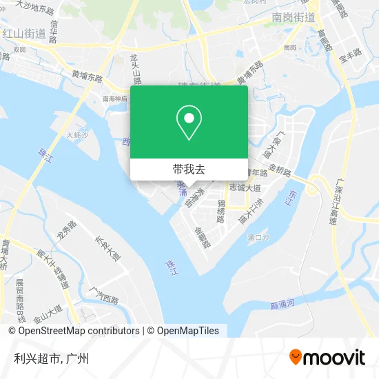 利兴超市地图