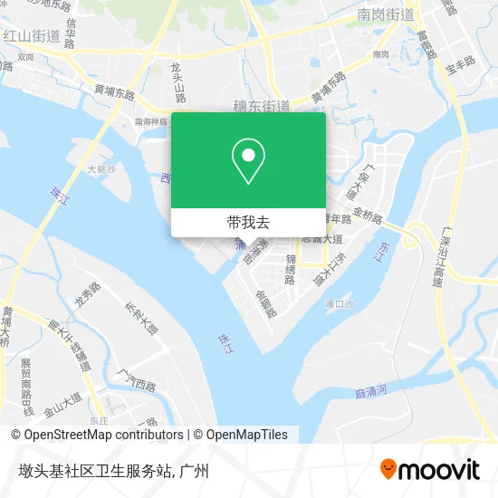 墩头基社区卫生服务站地图