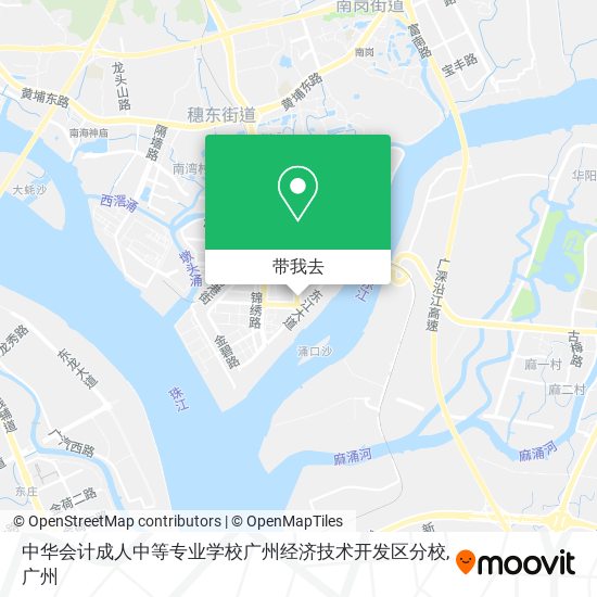 中华会计成人中等专业学校广州经济技术开发区分校地图