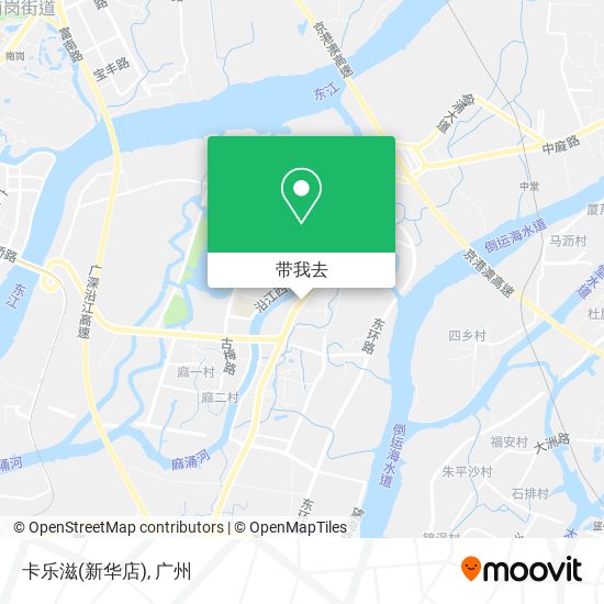 卡乐滋(新华店)地图