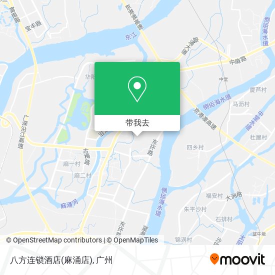 八方连锁酒店(麻涌店)地图