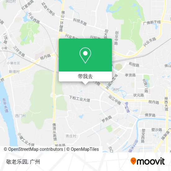 敬老乐园地图