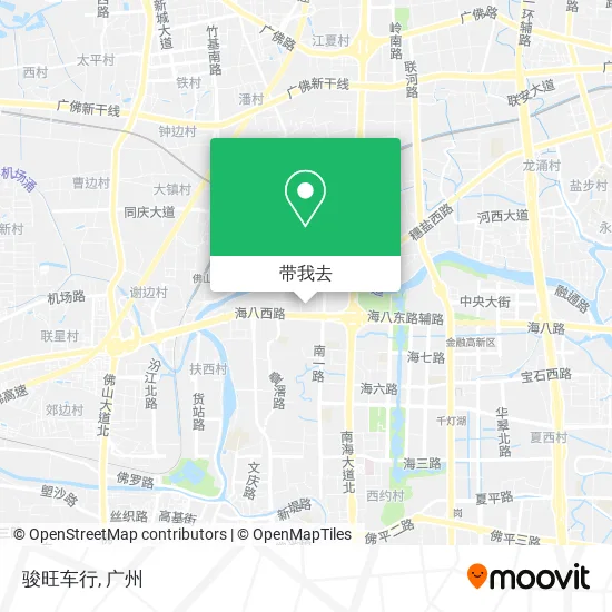 骏旺车行地图